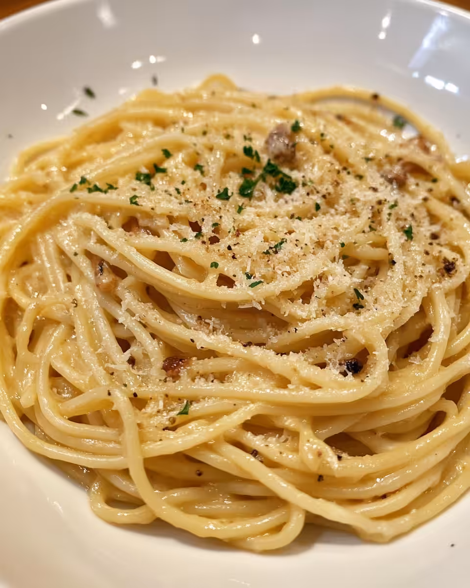 Ingredients for Midnight Pasta with anchovies and fresh parsley