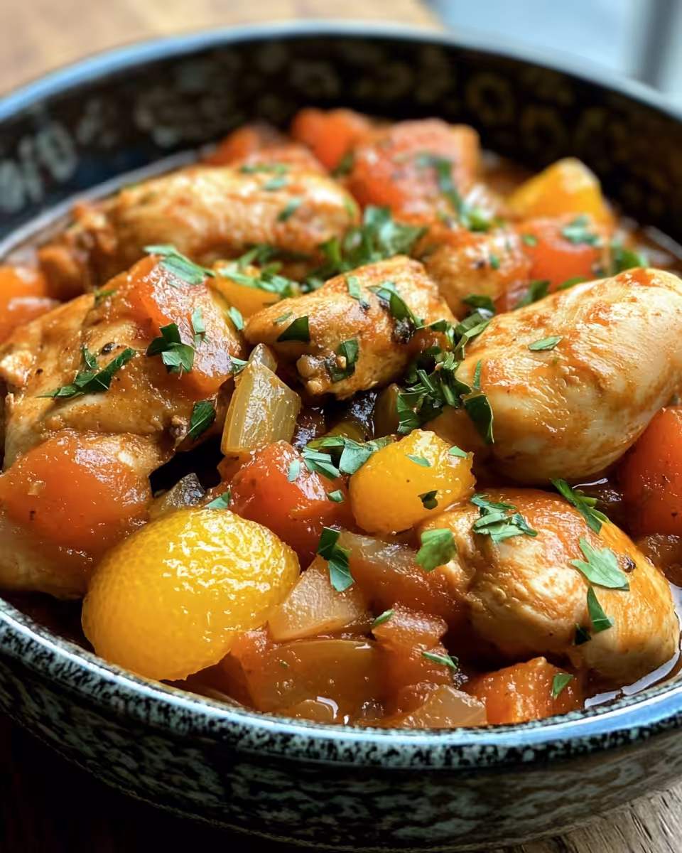 Seasoned chicken thighs on pressure cooker ready to be cooked