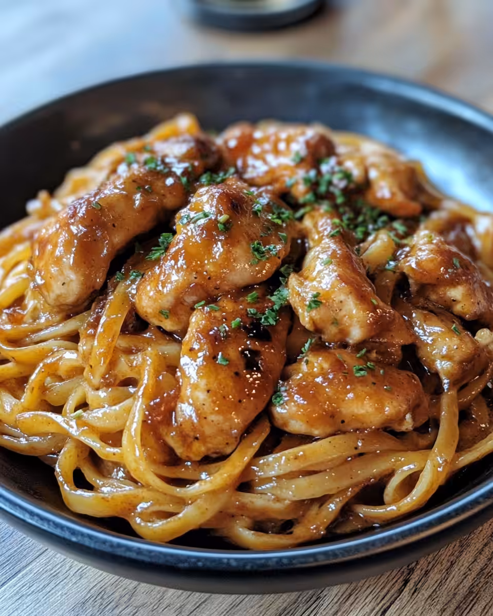 Fresh ingredients laid out for caramel chicken pressure cooker recipe