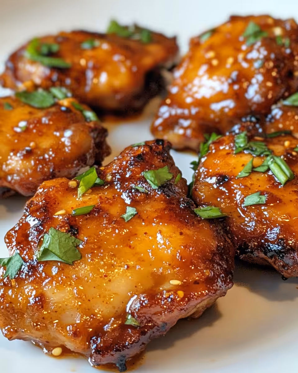 Sticky Sweet Chili Chicken cooking in the pressure cooker showing sealed lid and steam indicators