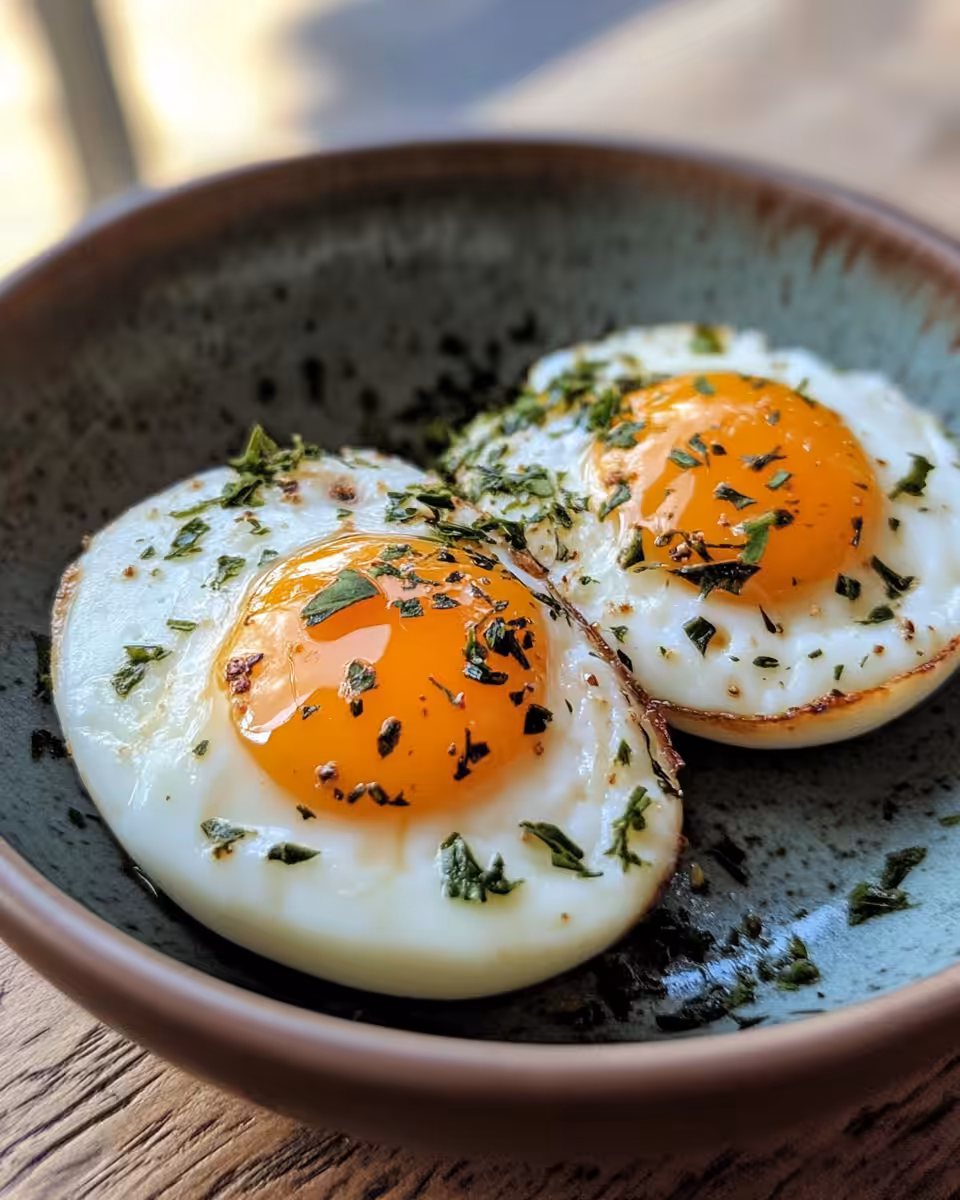 Ingredients and utensils laid out for Turkish eggs with garlic yogurt and pepper oil