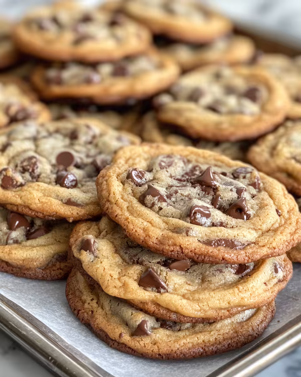 Mixing chocolate chips into soft muffin batter
