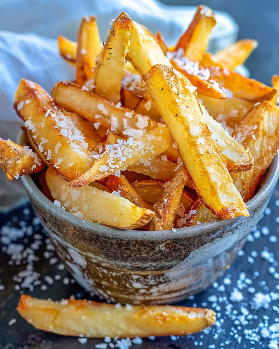 Ingredients for air fryer apple fries including apples and seasonings