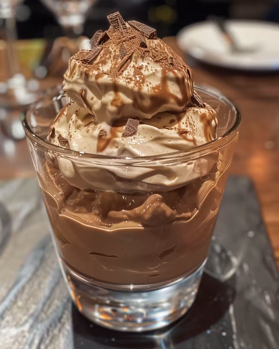 Ingredients including chocolate, Baileys, egg whites, and sugar laid out for mousse