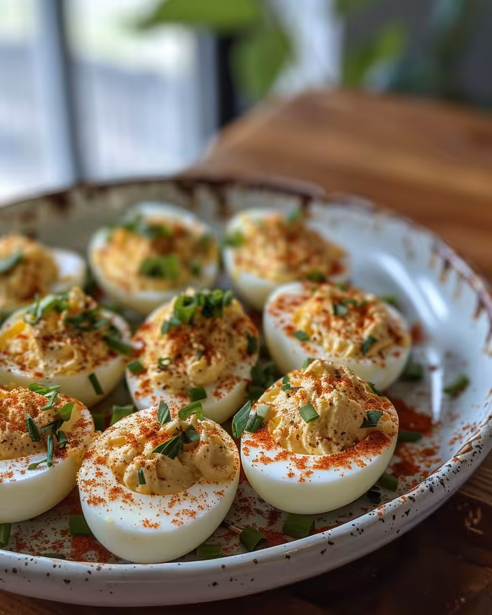Ingredients for Voodoo Bayou deviled eggs spread out and ready
