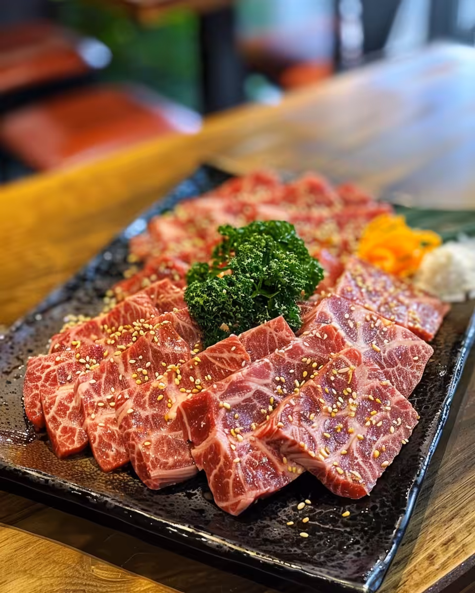 Beef yakiniku aroma and pressure cooker steam vent