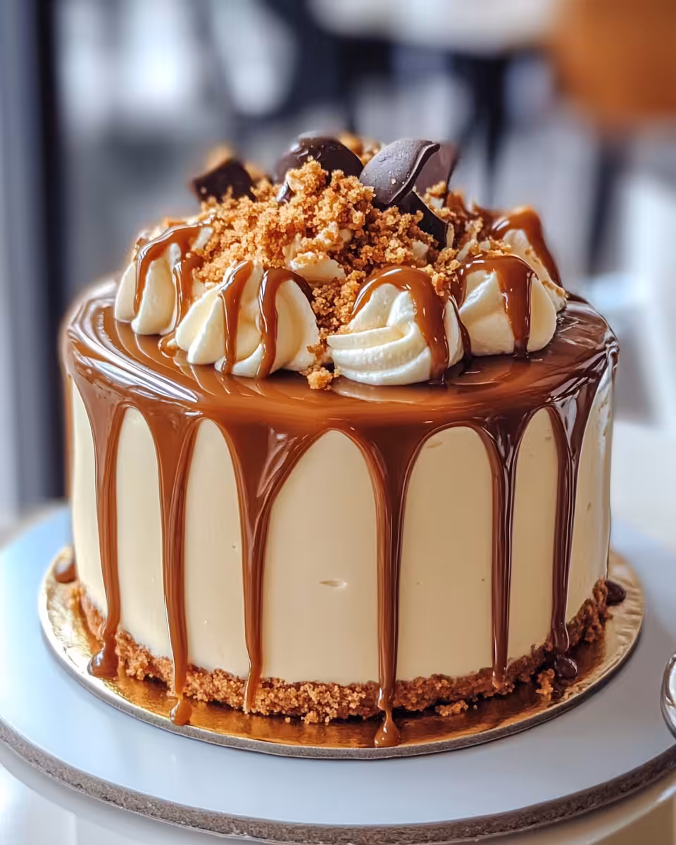 Mixing ingredients including caramel sauce and shredded coconut for cake batter