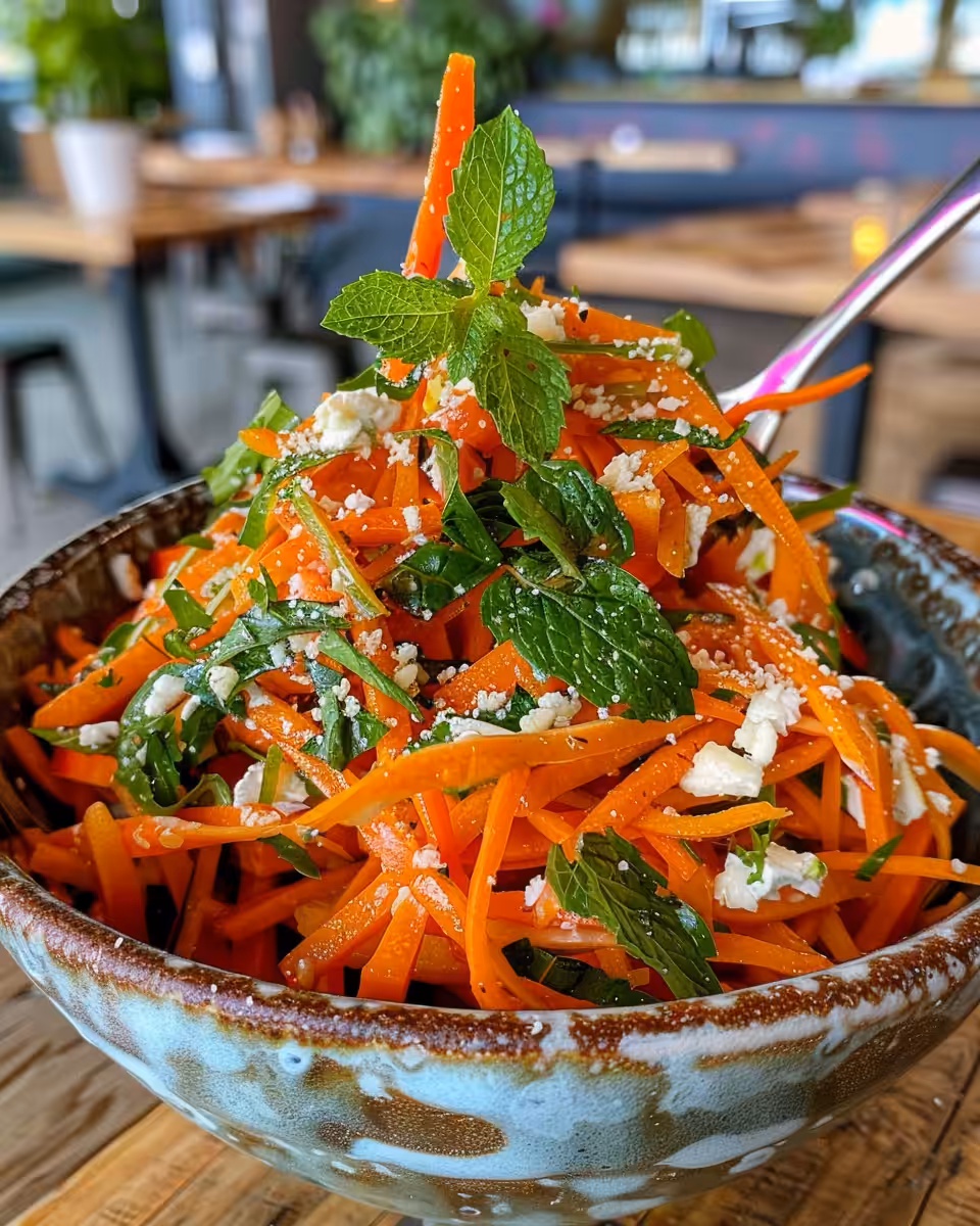 Ingredients for carrot apple slaw laid out on kitchen table