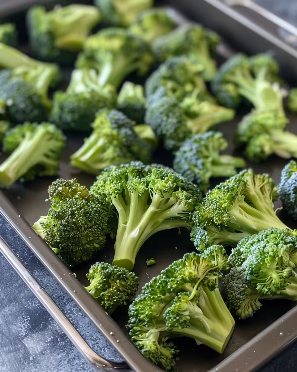Copycat Longhorn Garlic Parmesan Broccoli fresh and steaming from pressure cooker