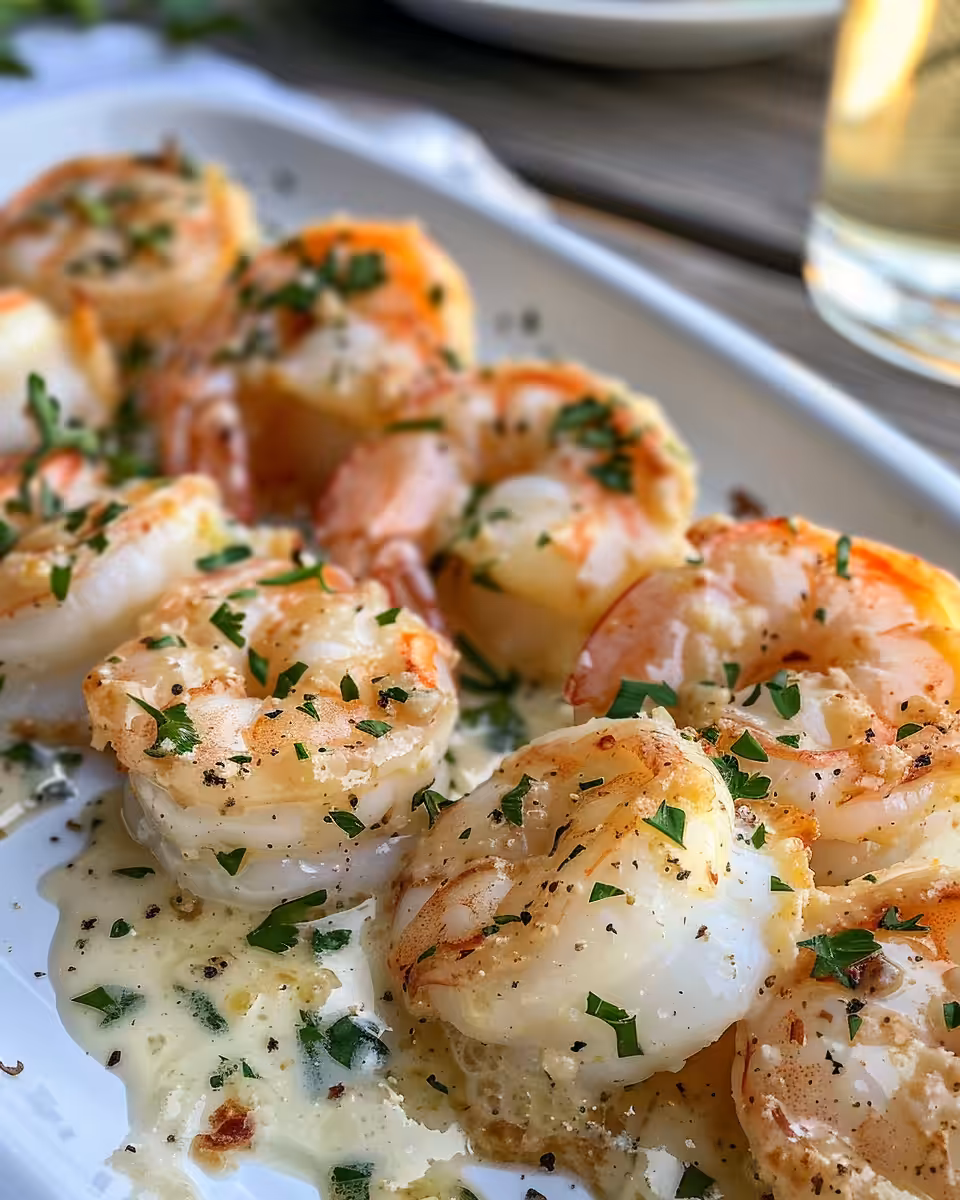 Ingredients for creamy garlic parmesan shrimp roll-ups including shrimp, garlic, parmesan cheese
