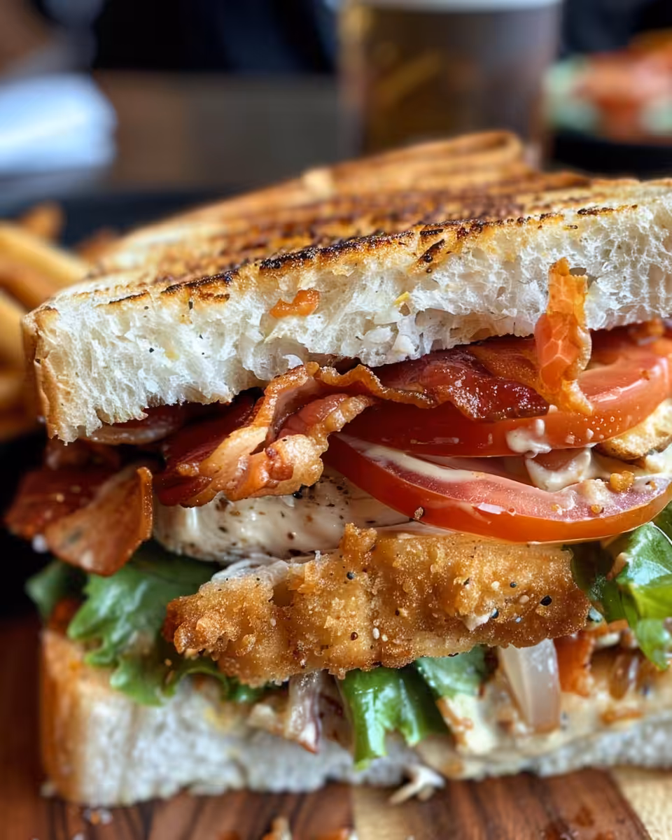 Ingredients and seasoning for crispy chicken sandwich preparation