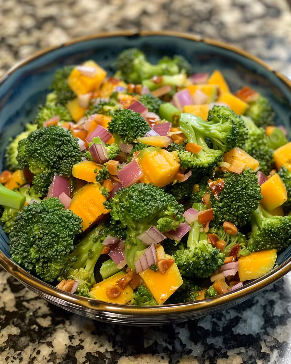 Served ramen noodle salad showing crunchy textures and fresh colors