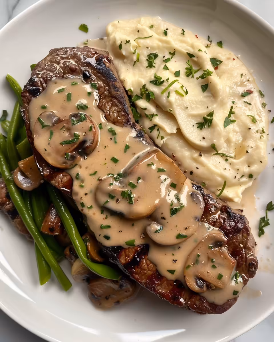 Whiskey garlic cream sauce ingredients including butter, garlic cloves, and whiskey