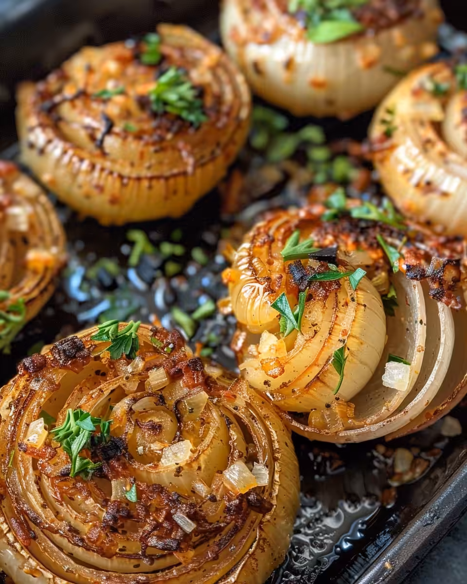 Pressure cooker Greek stuffed onions cooking with sealed lid and rich broth