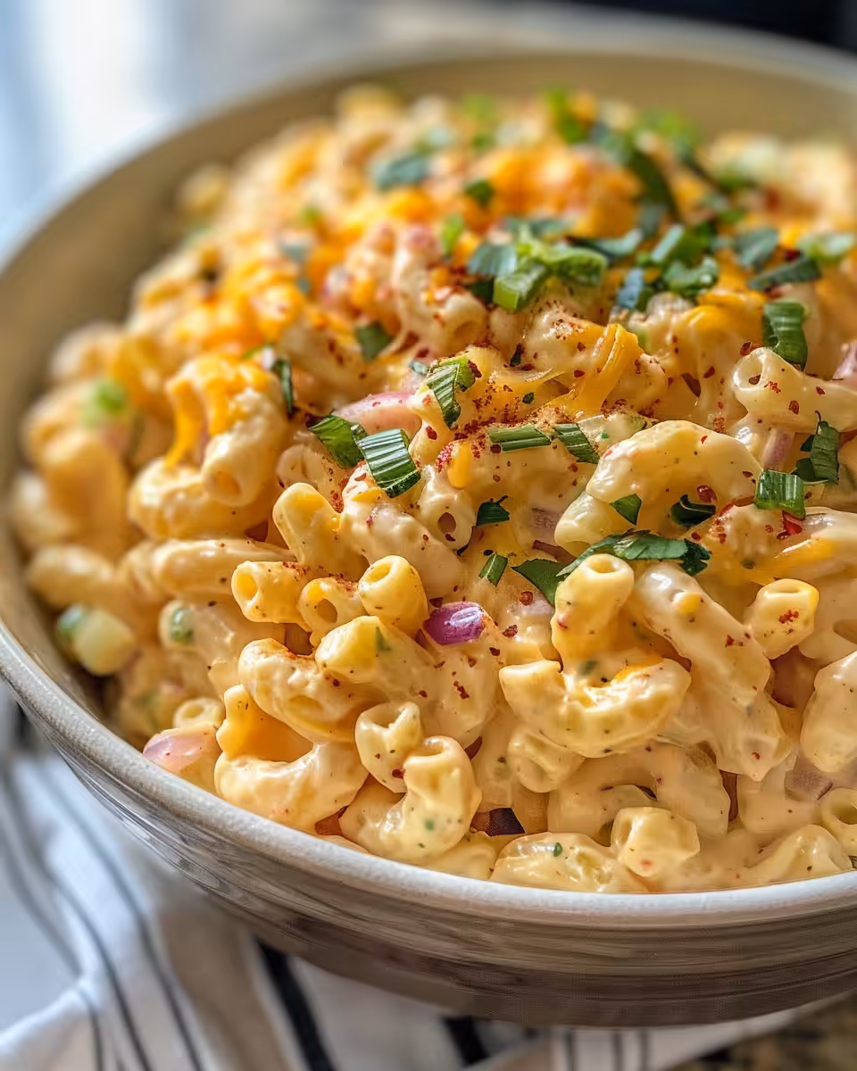 Guy Fieri 27s famous mac salad fresh and creamy ready to serve