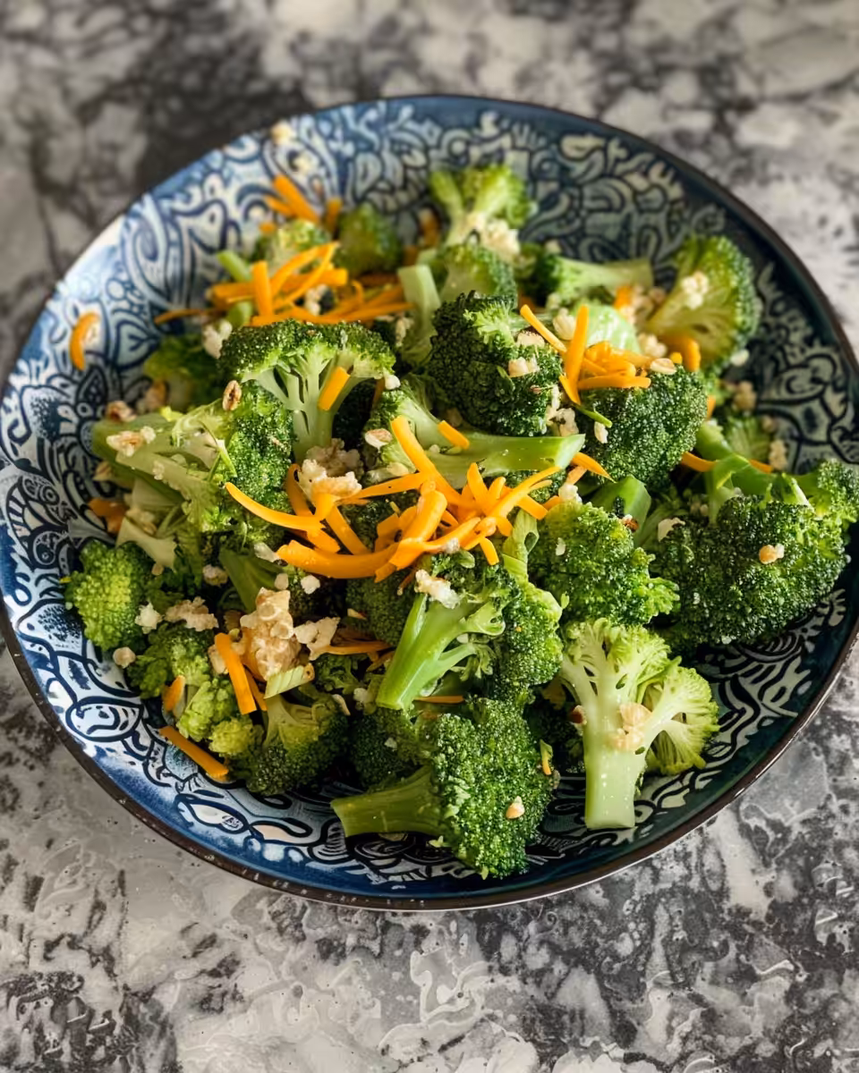 Fresh anticipation for pressure cooked broccoli salad