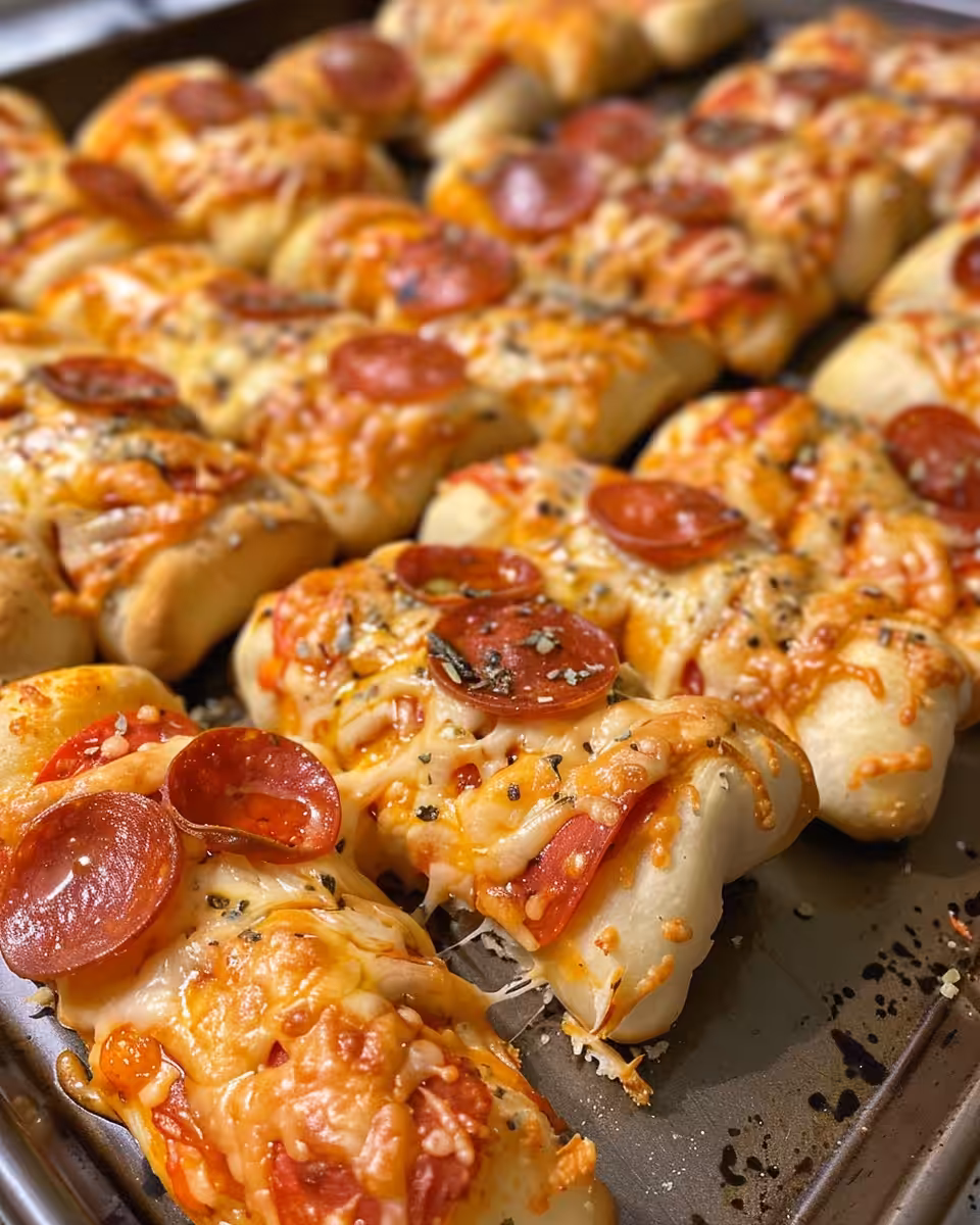 Ingredients for cottage cheese pizza rolls including flour, mozzarella, basil, and cottage cheese