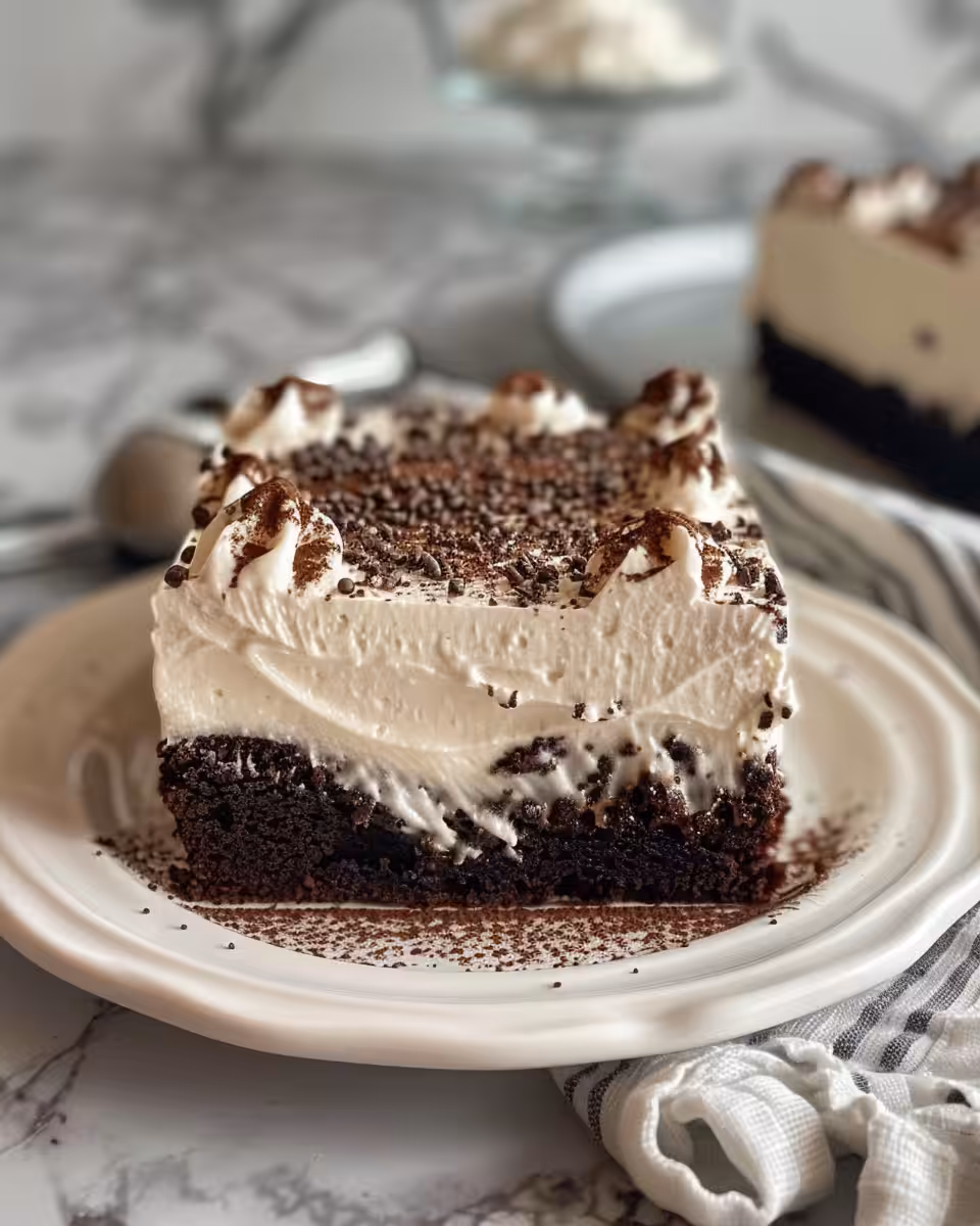 Ingredients for Irish Cream Poke Cake including Irish cream and sweetened condensed milk