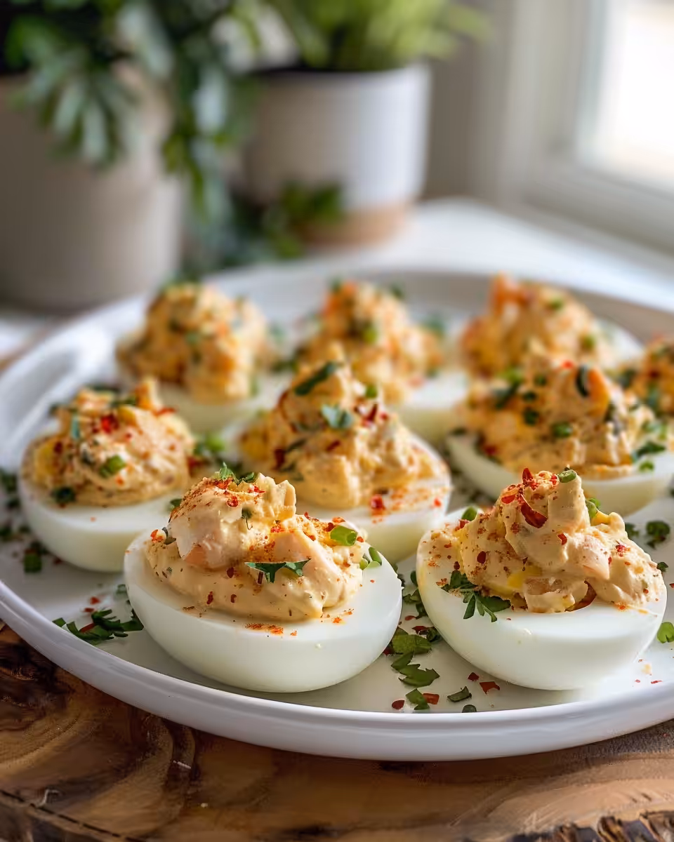 Buttery corn and spicy crawfish filling aroma in kitchen