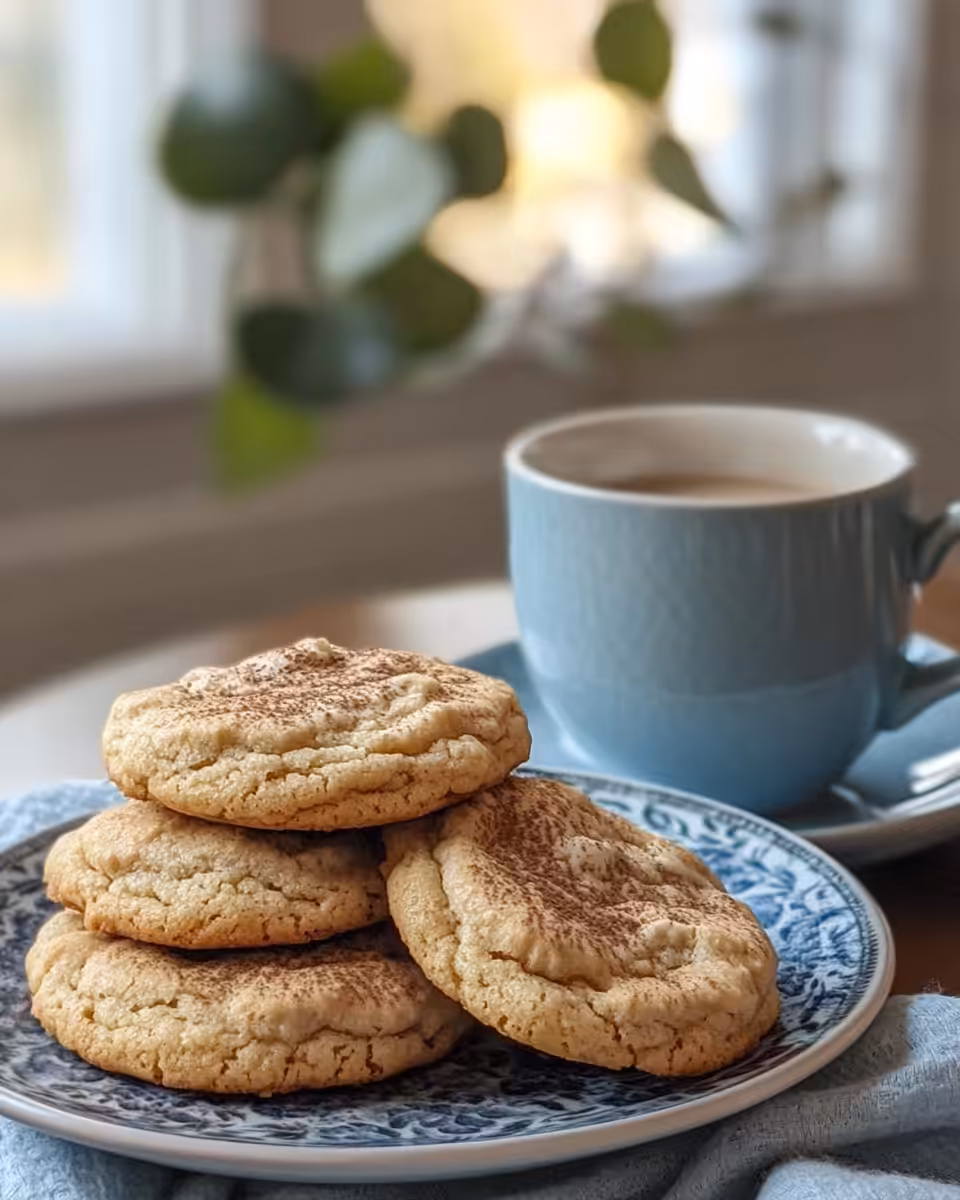 Ingredients for keto coffee cake cookies including almond flour, sweeteners, and cinnamon