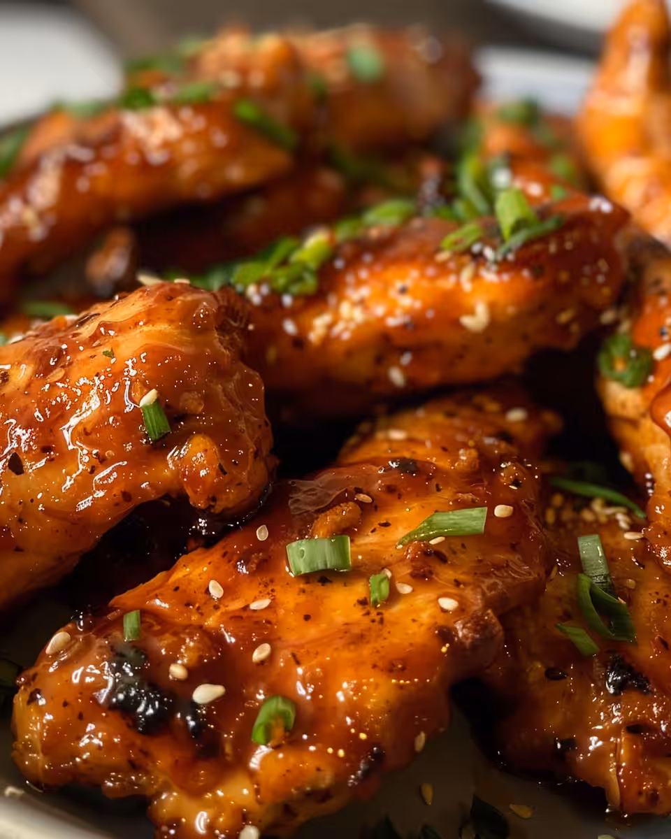 Marinated chicken chunks browning in pressure cooker skillet