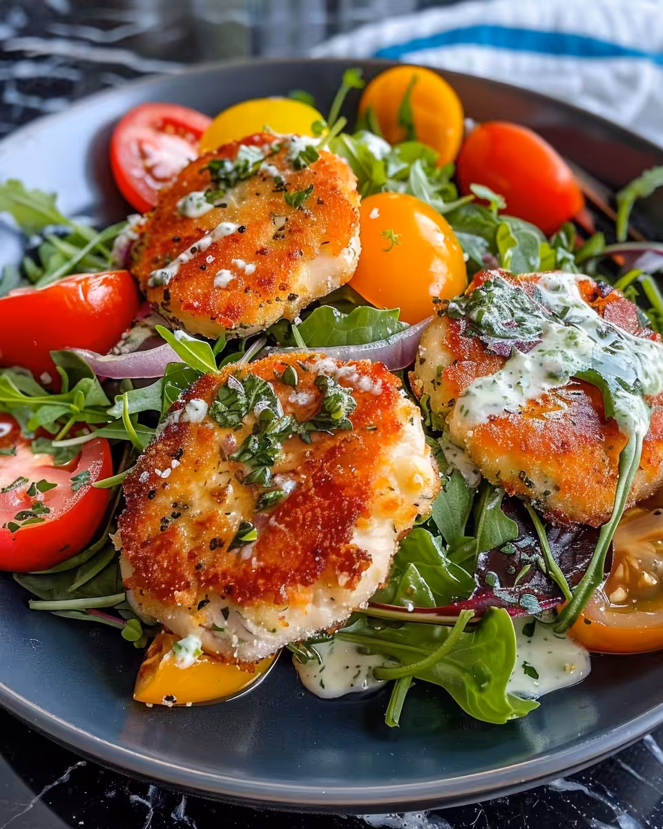 Close-up of juicy Mediterranean chicken patties fresh from pressure cooker