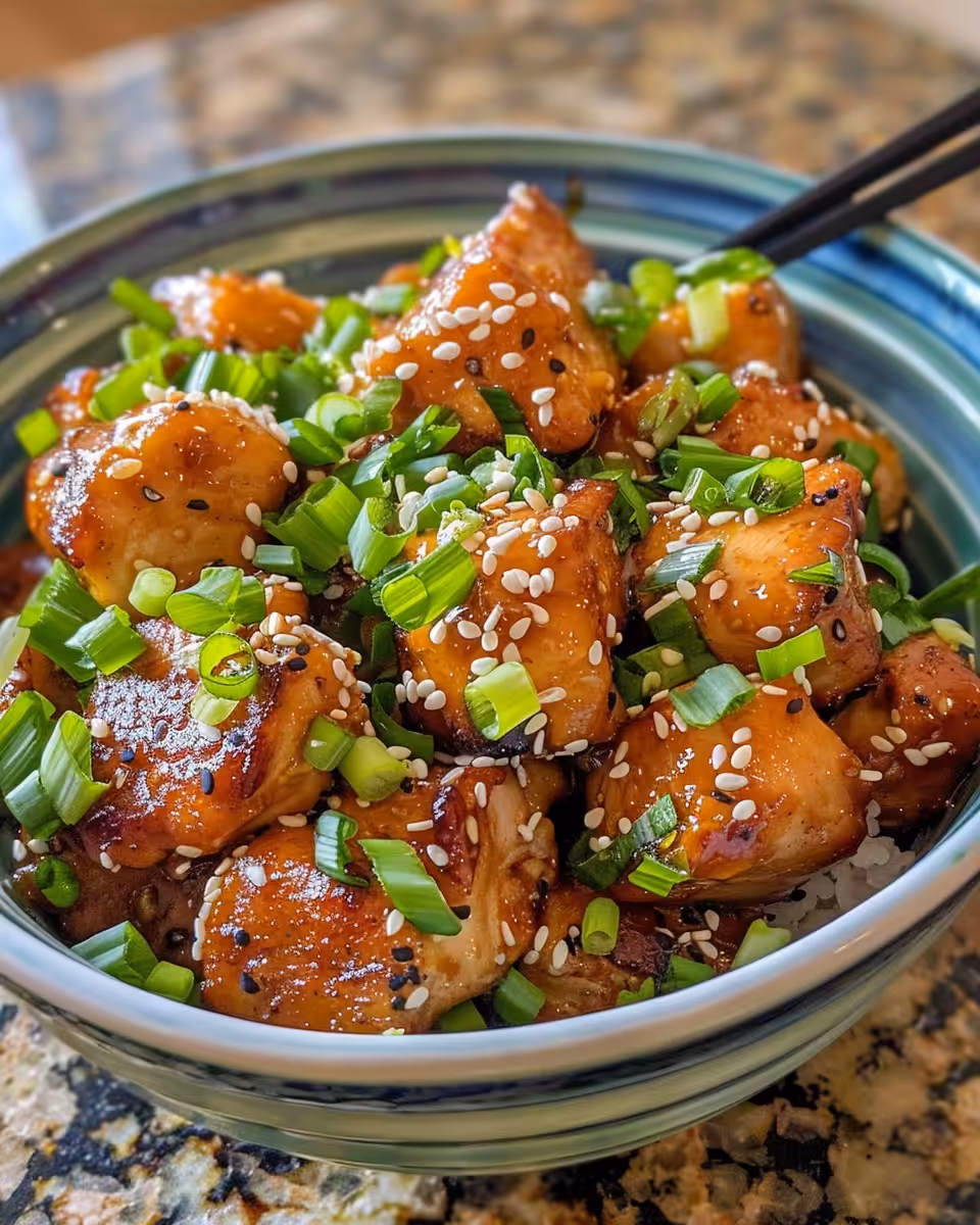 Ingredients for Mongolian chicken thighs spread on kitchen counter