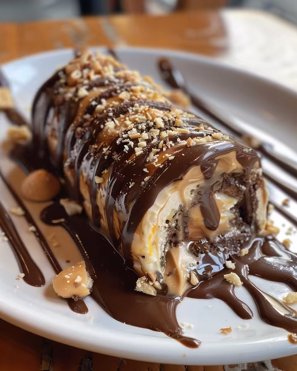 Fluffy chocolate cake roll baking in pressure cooker with steam