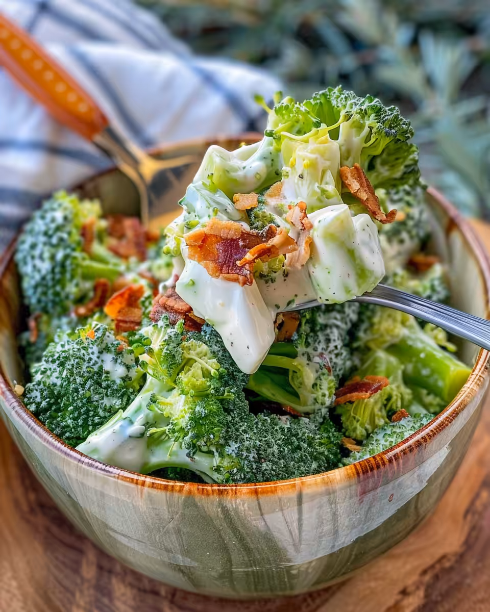 Fresh ingredients for broccoli slaw salad including lemon and honey