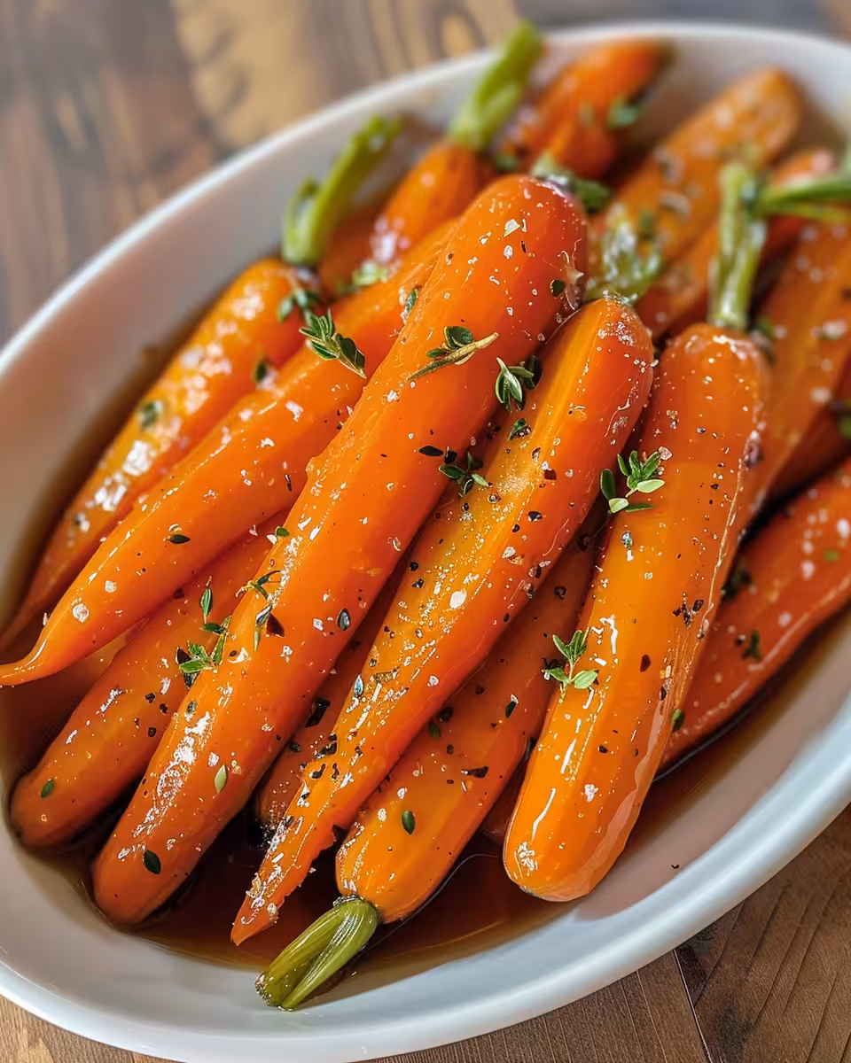 Steam rising from pressure cooker with honey whiskey glazed carrots cooking
