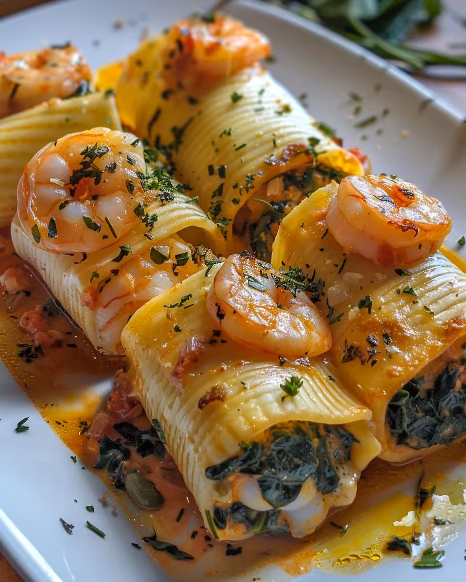 Ingredients including jalapenos, shallots, butter, cream, and cheeses for seafood pasta roll-ups