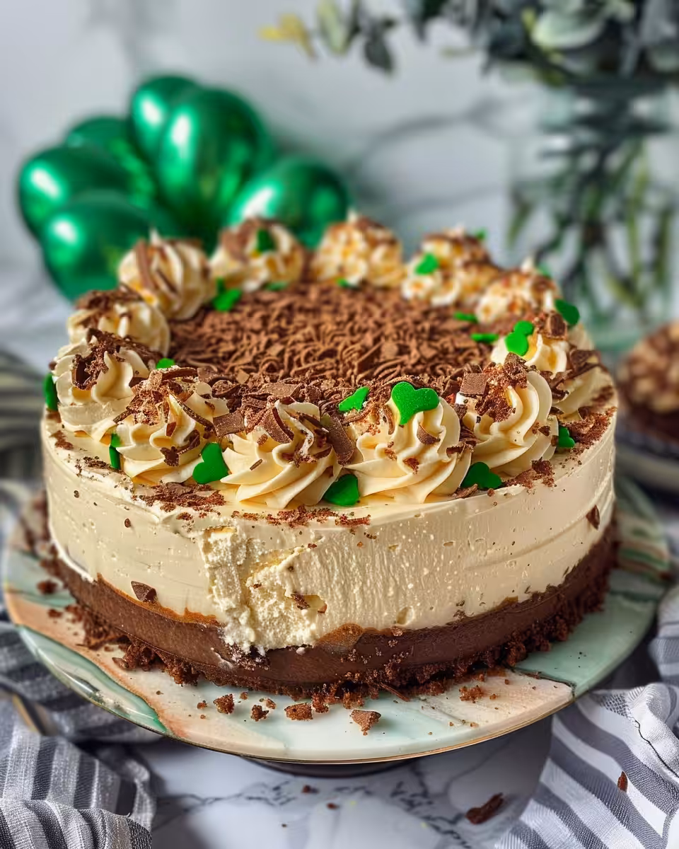 Pressure cooker with Baileys Irish Cream cheesecake inside, steam visible