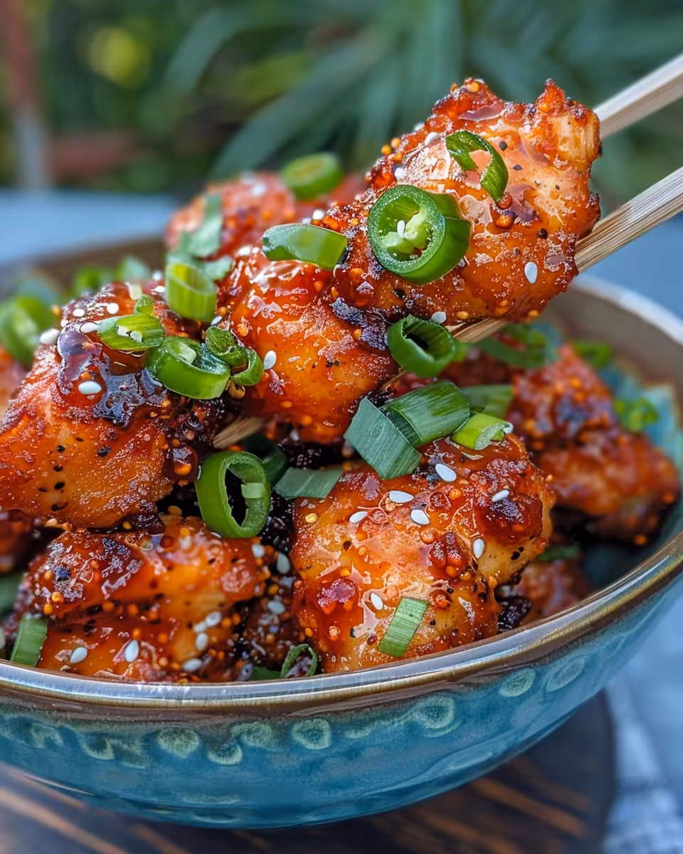 Pressure cooker with Raspberry Jalapeno Chicken Wings cooking