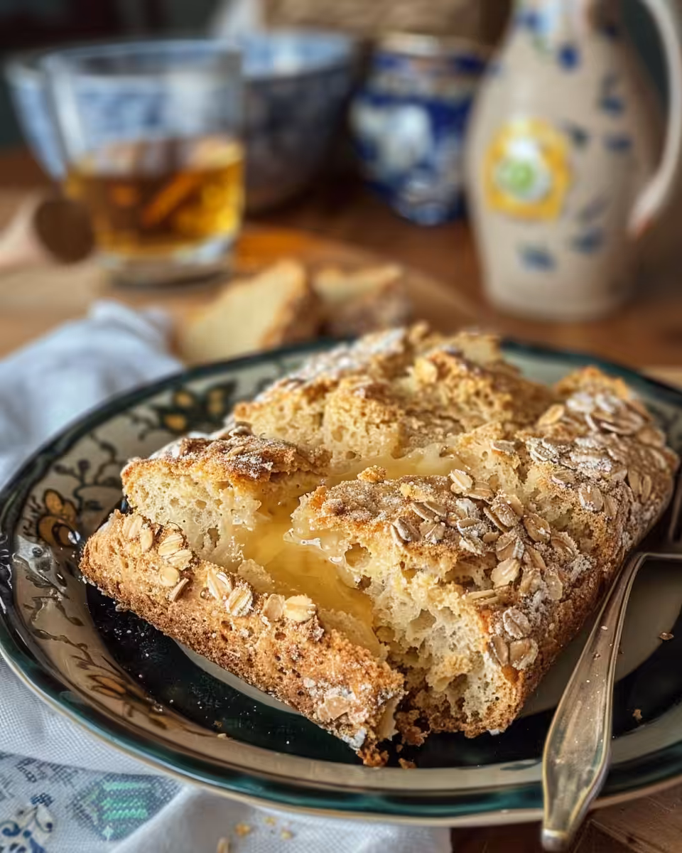 Pressure cooker Irish soda bread fresh and golden with buttery crust
