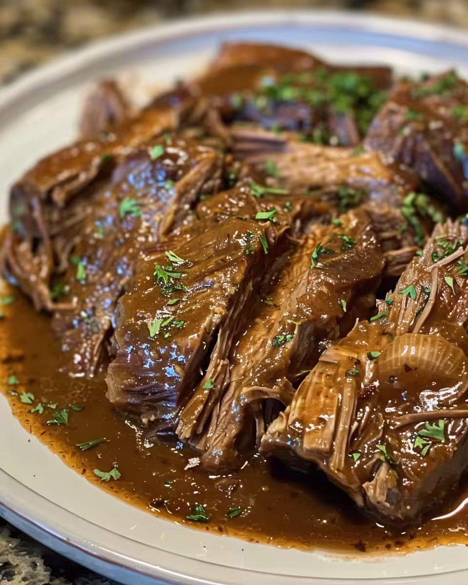 Ingredients laid out for Jamaican style beef pot roast including allspice and Scotch bonnet