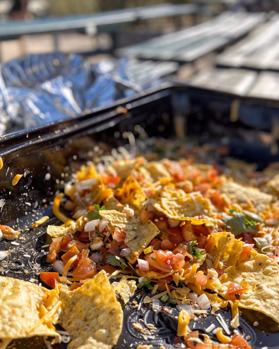 Ingredients for Texas Trash Dip prepped and ready