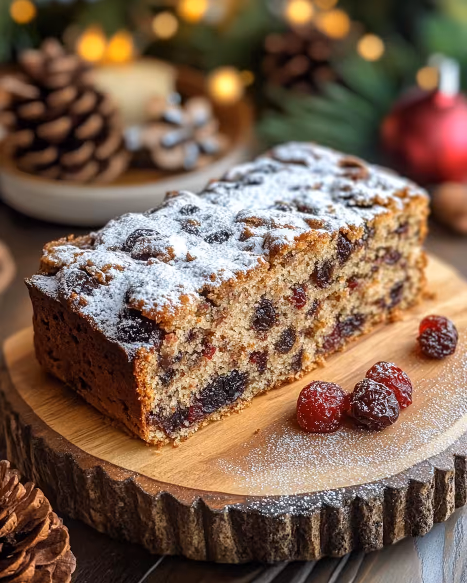 Golden fruit cake cooking in pressure cooker with float valve visible
